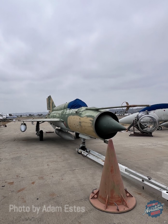 San Diego Air and Space Museum Begins Refurbishment of Hungarian MiG-21 12 San Diego Air and Space Museum Begins Refurbishment of Hungarian MiG 21 2577 Adam Estes