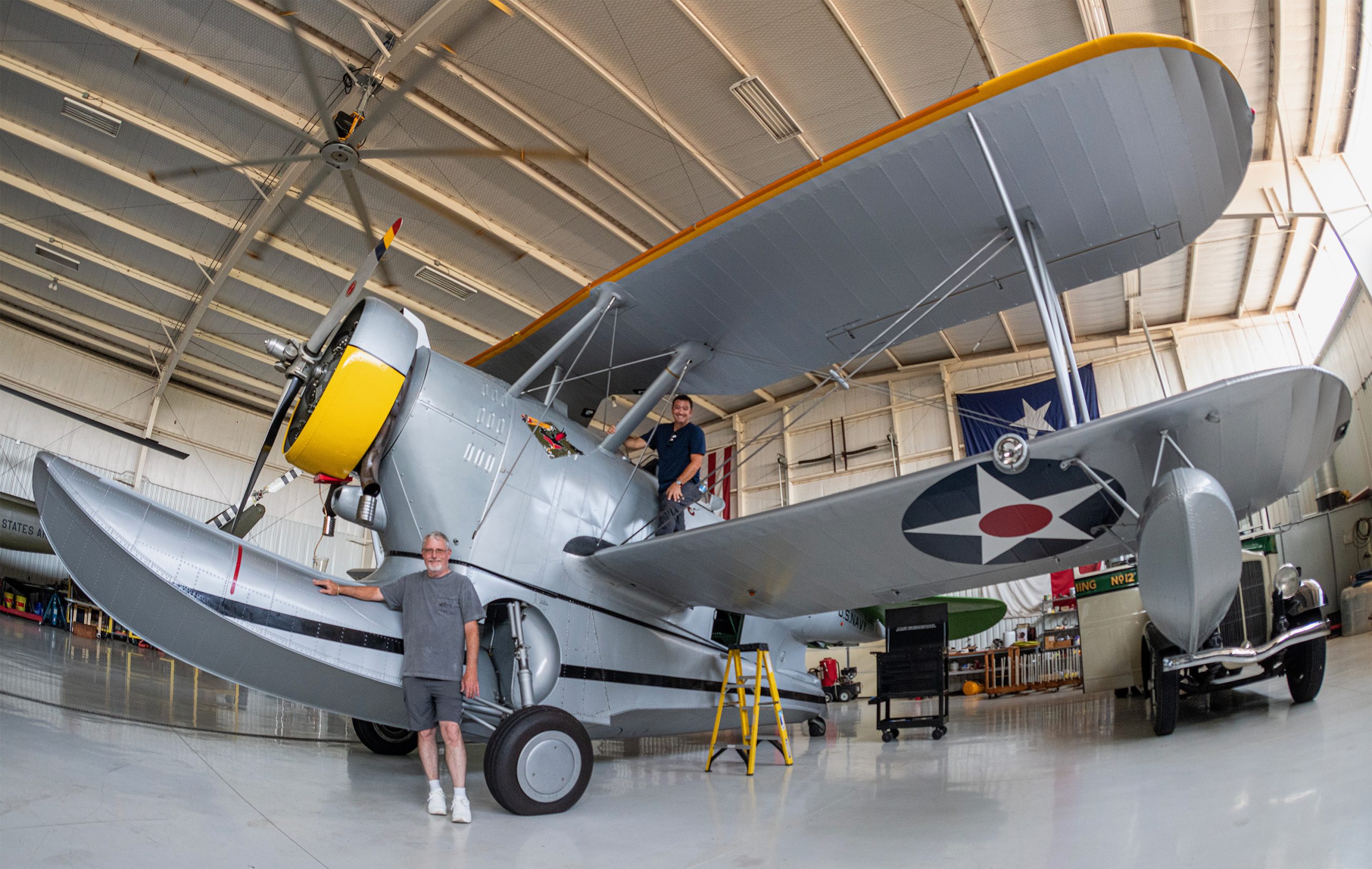 Keeping History in the Air: Scott Glover’s Mid-America Flight Museum 10 Scott and Mo scaled