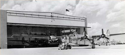 The "Save The Bomber Plant" Campaing 11 A brand new Consolidated B-24 right after the last stage of the assembly line.
