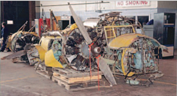 Awkward Moves - Avro Anson RCAF 7135 11 Anson 7135 soon after she arrived at Greenwood. (photo via GMAM)