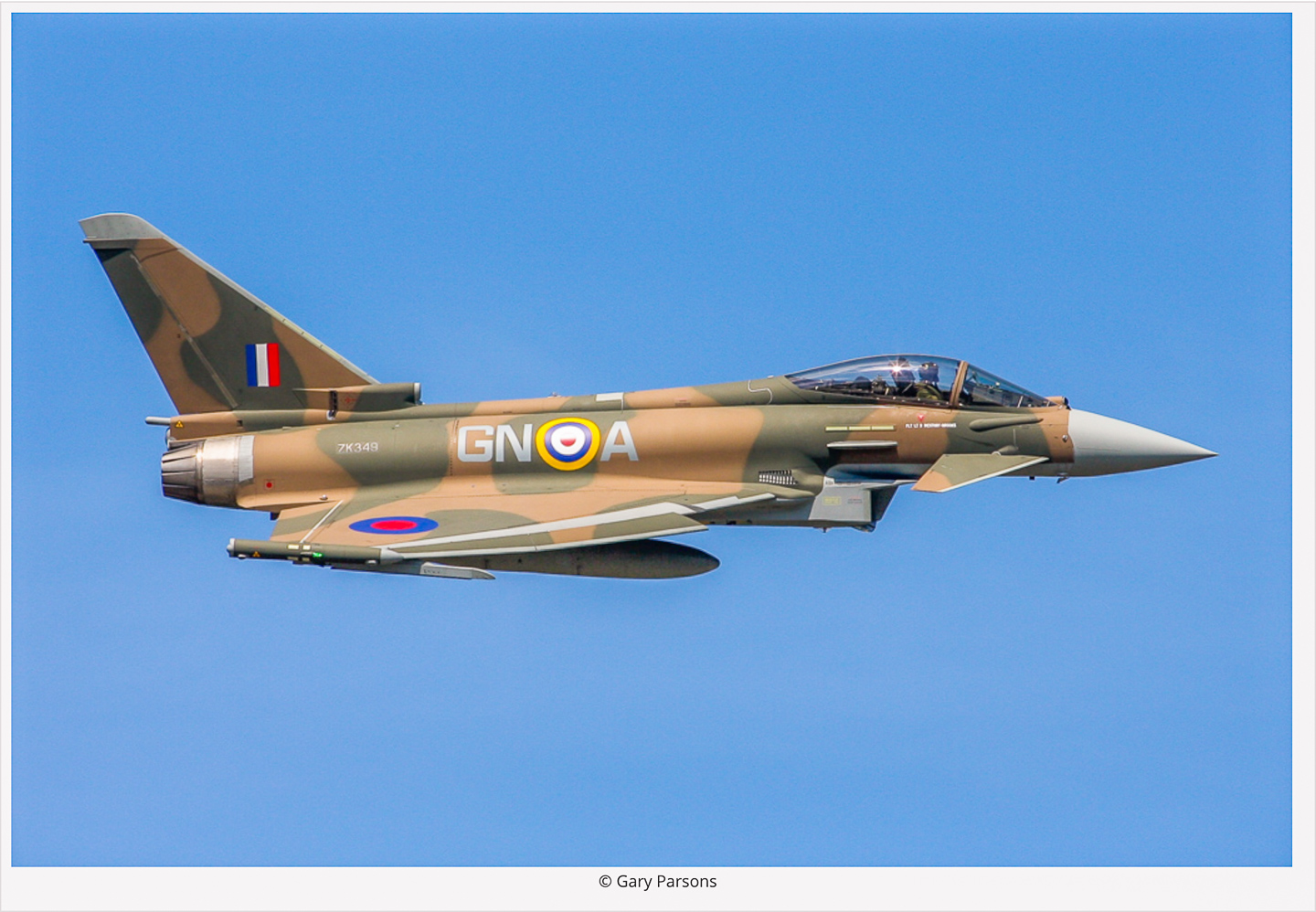 Battle of Britain - RAF/RCAF 75th Anniversary Schemes 12 The 29(R) Squadron Typhoon II painted to represent James Nicholson's Hawker Hurricane from his Victoria Cross-winning combat during the Battle of Britain. (photo by Gary Parsons via Global Aviation Resource)