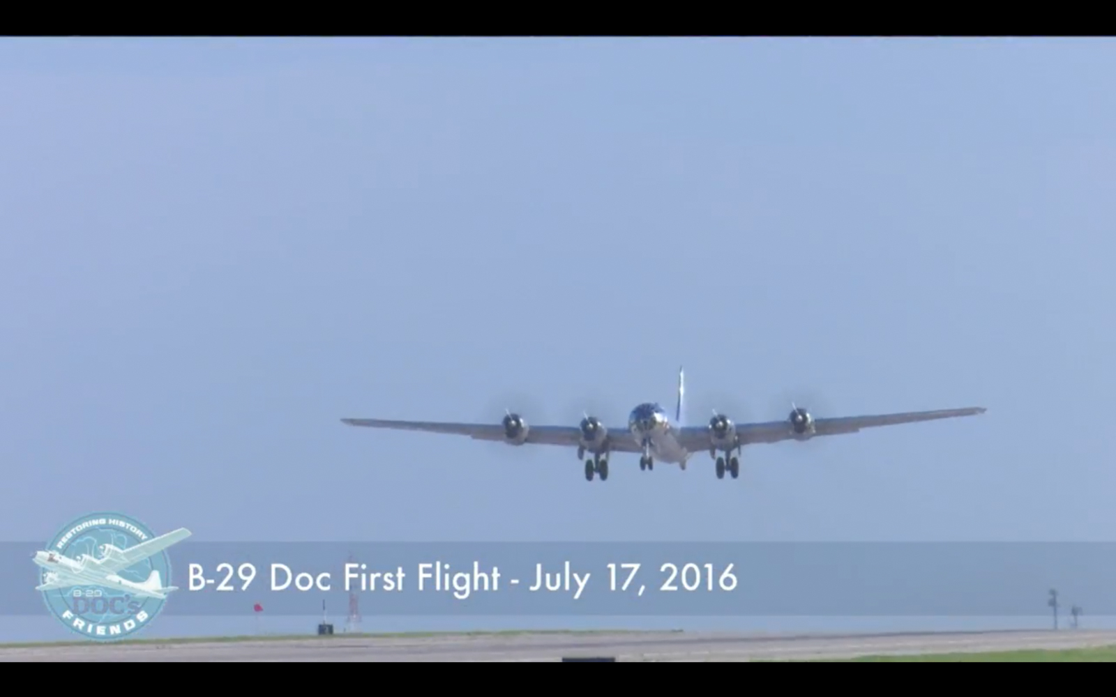 Doc Flies!!! 15 Up in the air for the first time in more than half a century!!!