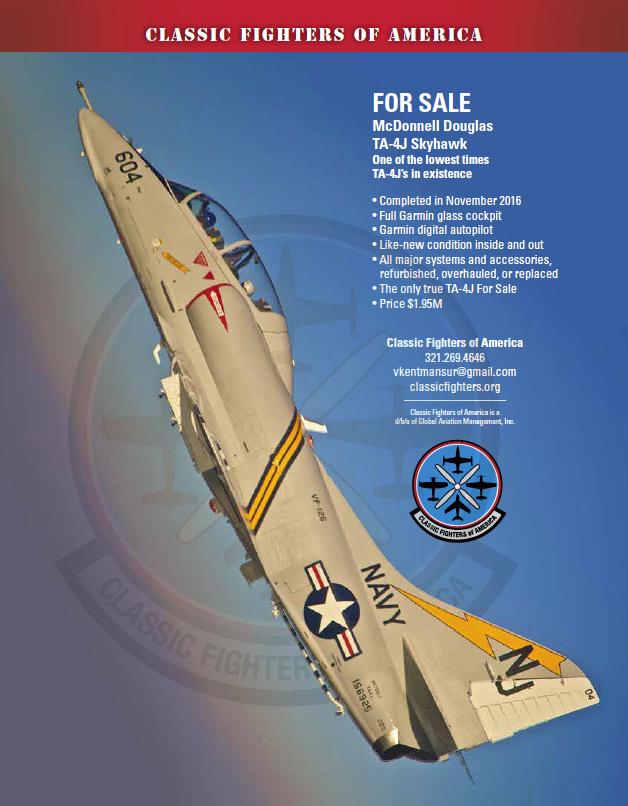 Classic Fighters of America's TA-4J Skyhawk Airborne! 18 Screen Shot 2018 10 30 at 10.16.54 AM