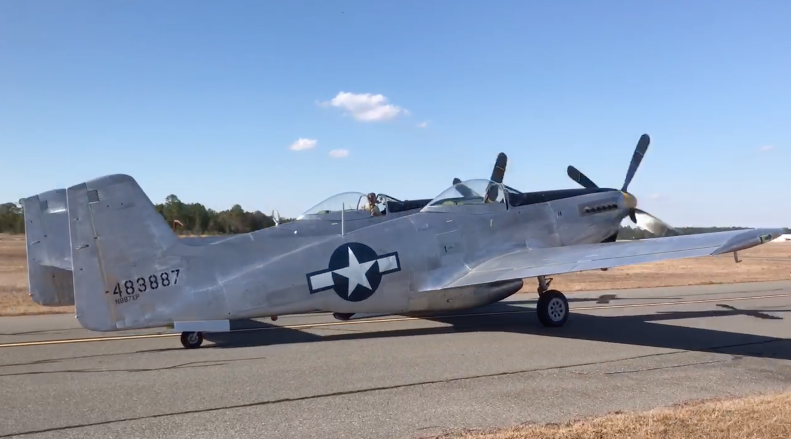 XP-82 Twin Mustang First "Official" Post-Restoration Flight! 13 Screen Shot 2019 01 29 at 10.26.54 AM