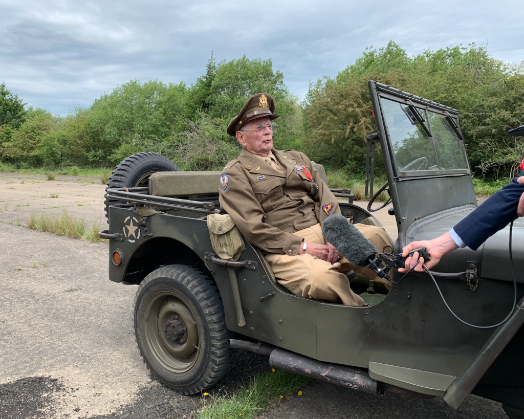 D-Day Pathfinder Pilot Returns to British WWII Airbase 11 Screen Shot 2019 06 04 at 7.29.16 AM