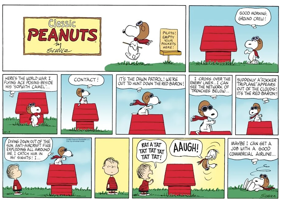 Snoopy and the Red Baron Visiting The Palm Springs Air Museum 11 Screen Shot 2023 02 13 at 3.41.07 PM