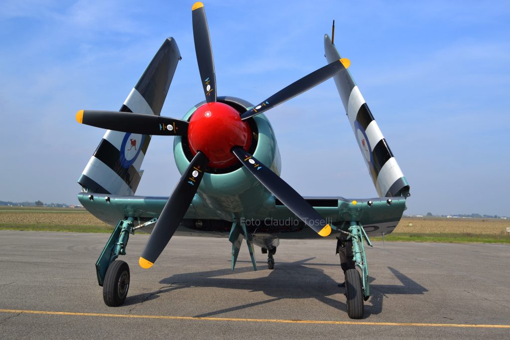 Sea Fury Moves to Italy 11 Sea Fury D CRZY Photo Claudio Toselli 2