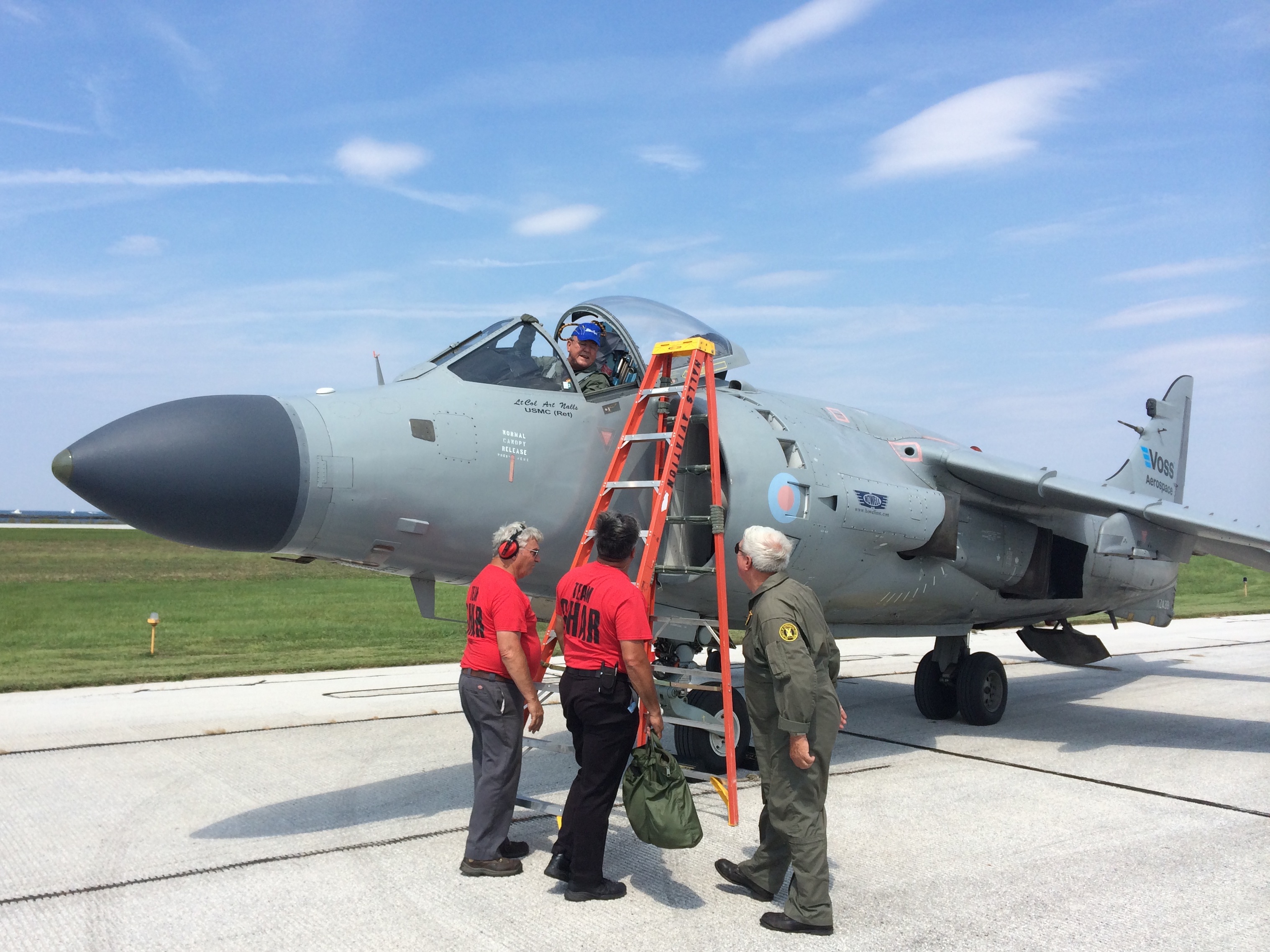 Art Nalls Hawker-Siddeley Harrier Fleet for Sale! 10 Sea Harrier at 2014 Cleveland Nation Air Show