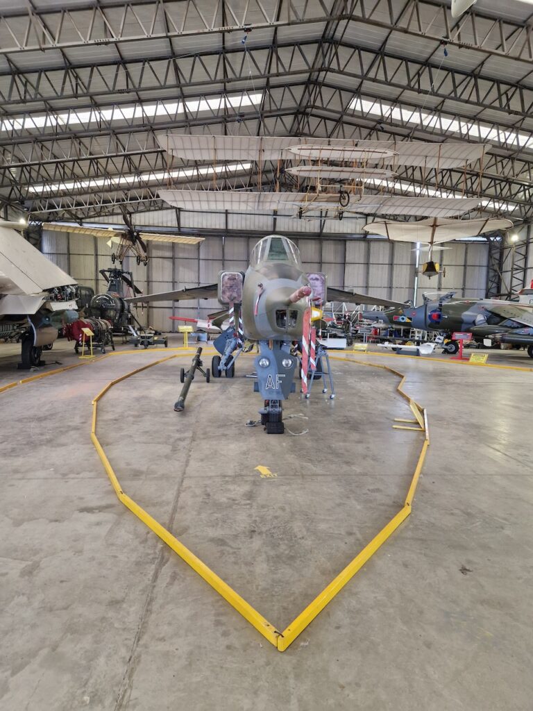 SEPECAT Jaguar Goes on Display at Yorkshire Air Museum 10 Sepecat Jaguar XZ383 2