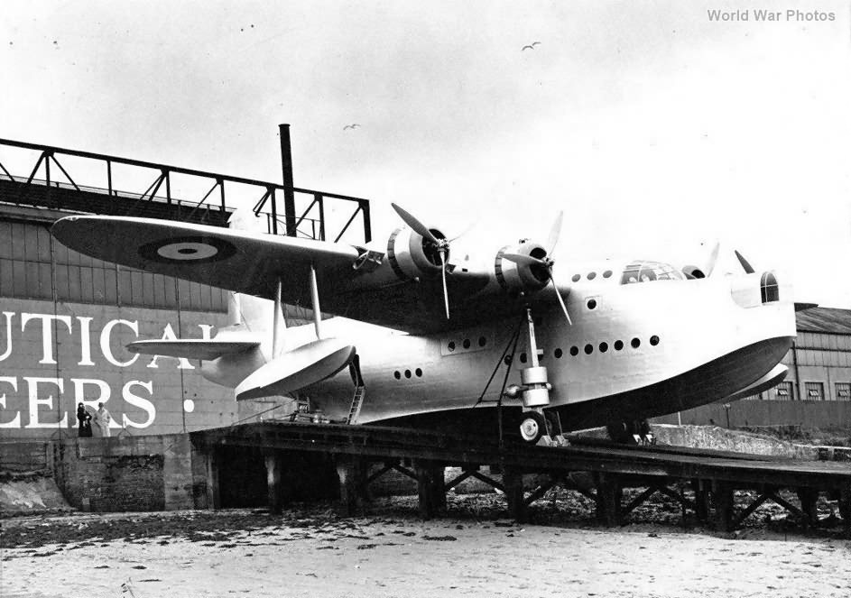 Today in Aviation History: First Flight of the Short Sunderland 10 Short Sunderland K4774 oct37