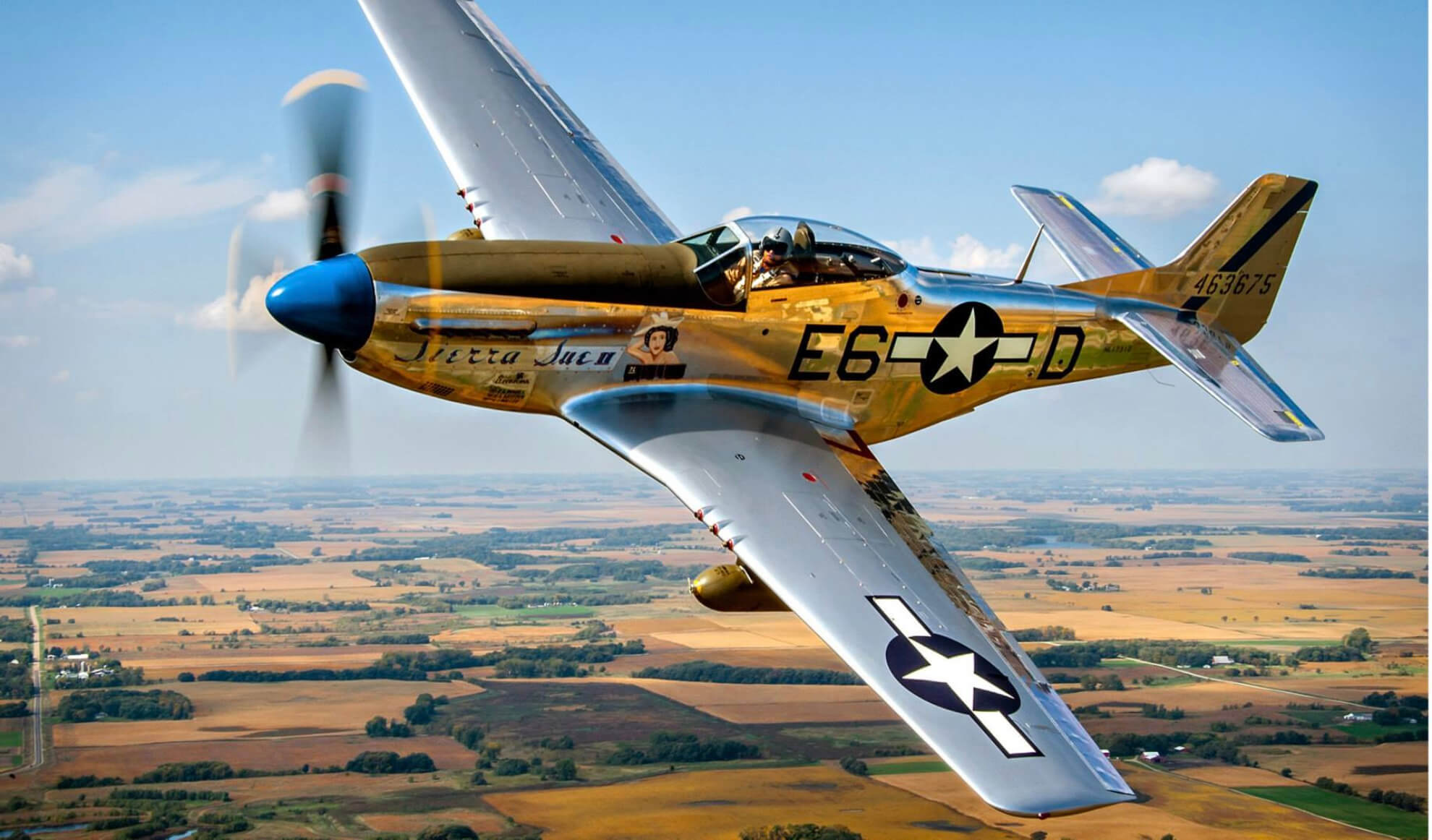 WWII Combat Veteran P-51D Mustang ‘Sierra Sue II’ Listed for Sale 10 Sierra Sue II E