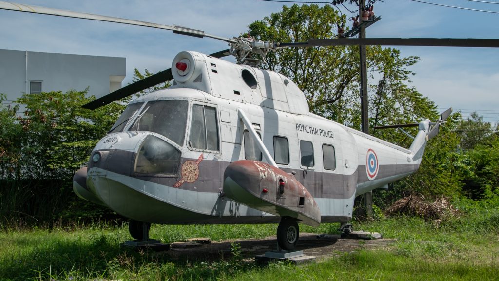 Historic Airframes at the Royal Thai Police Aviation Division 21 Sikorsky S 62