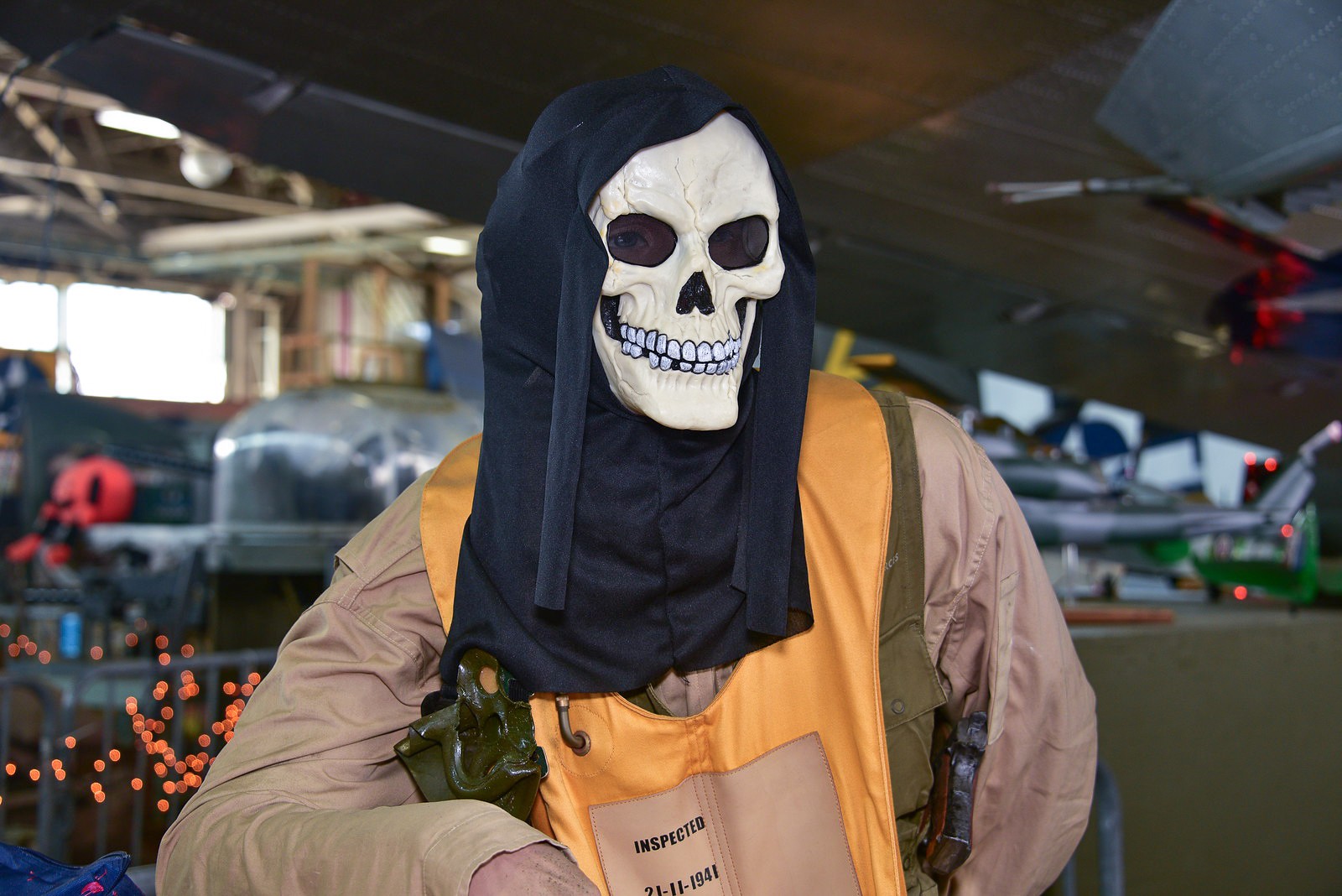 America Airpower Museum’s Haunted Hangar Halloween Party - A Child-Safe Place to Spend Halloween 10 Skull Pilot