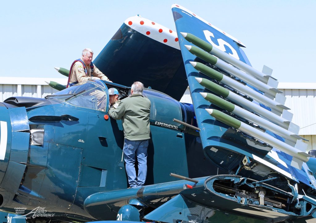 Vintage Flying Machines Acquires AD-5W Skyraider For Its Growing Collection 13 Skyraider N62466 135178