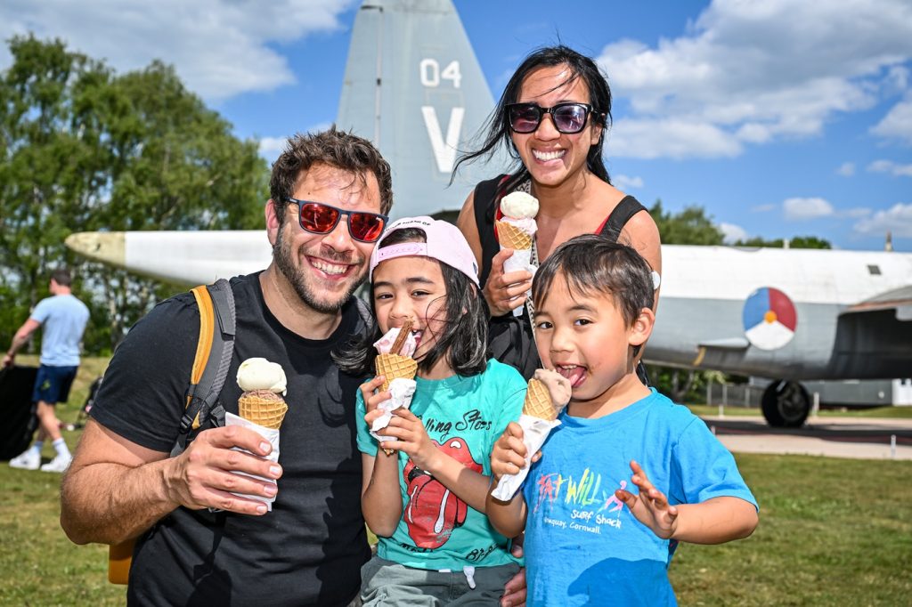 RAF Museum Midlands Hosts ‘The Big Lift Off’ — A Free Family Celebration of Exciting New Era 14 Soak up the atmosphere with BBQ and ice cream stands