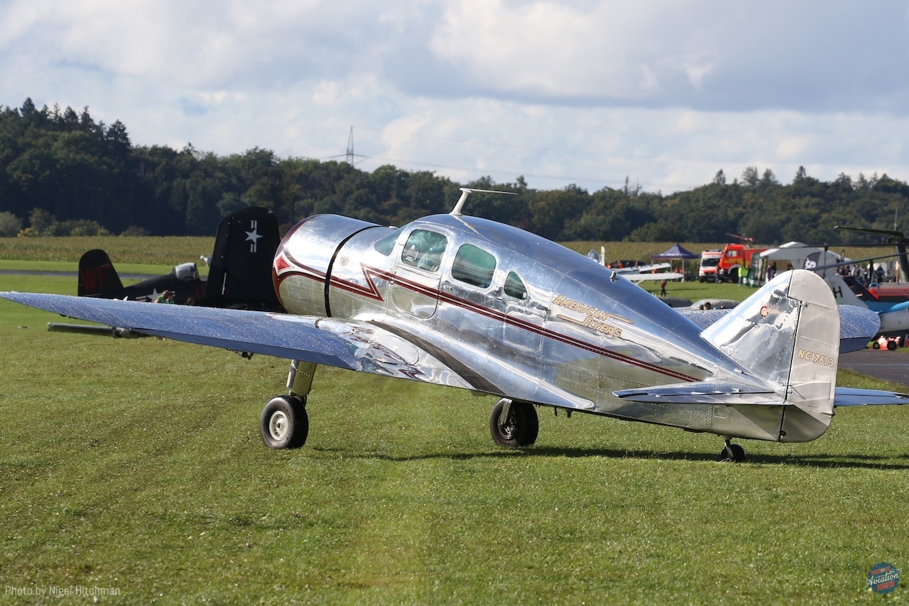 Hahnweide Old Timer Fly-In 2025 Part 2: A Spectacular Showcase of Vintage Aircraft 42 Spartan Executive NC17613 7D2 8167