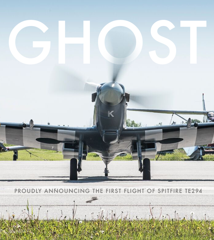 The First Flight of the Roseland Spitfire 14 Spitfire Mk IX TE294, Peter Handley, Vintage Wings of Canada