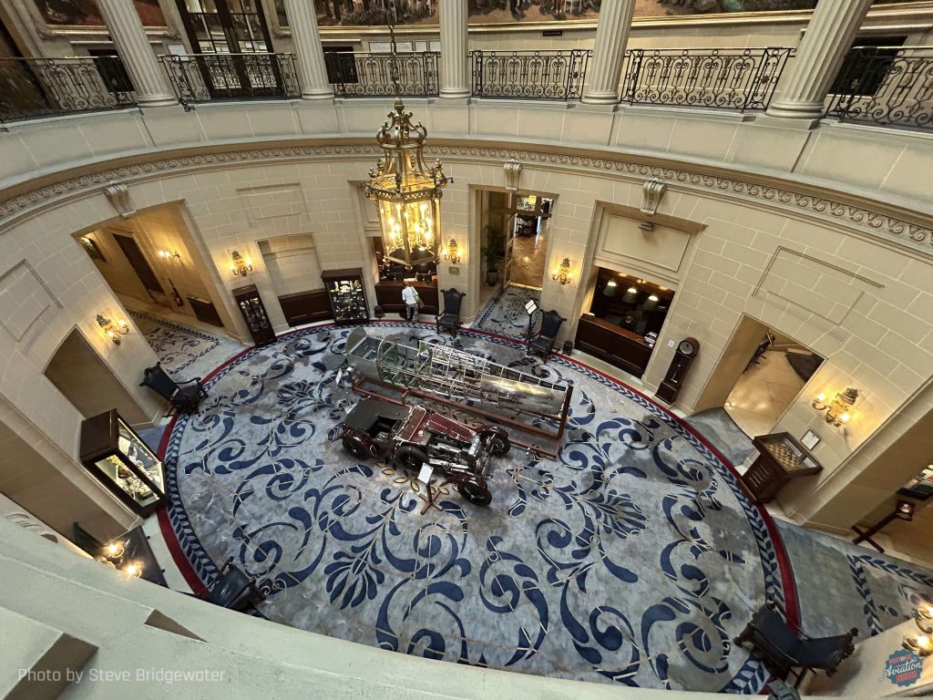 Rare Reconnaissance Spitfire PR.IV AA810 on Display at the Royal Automobile Club 15 Spitfire PR.IV AA810 G PRID 111