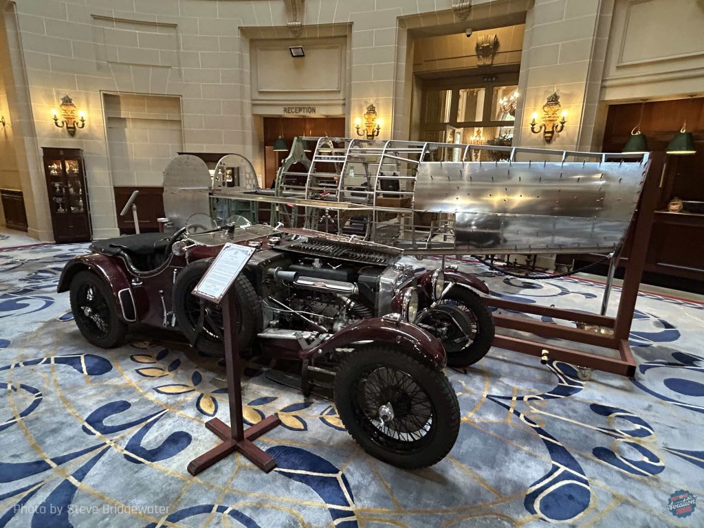 Rare Reconnaissance Spitfire PR.IV AA810 on Display at the Royal Automobile Club 12 Spitfire PR.IV AA810 G PRID 3