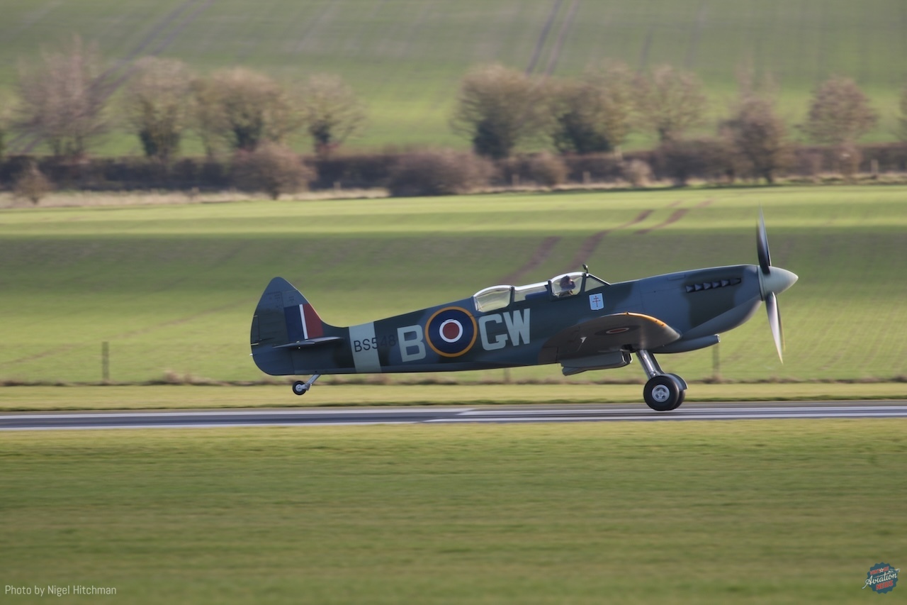 Supermarine Spitfire Mk.IX BS548 Completes First Flight at Duxford, Becoming Australia’s First Two-Seat Spitfire 10 Spitfire T.IX BS538 Ross Pay 5606