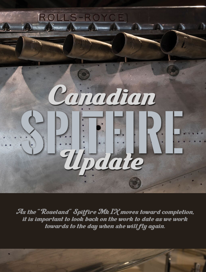 Vintage Wings of Canada's Spitfire Update 17 SpitfireUpdate000