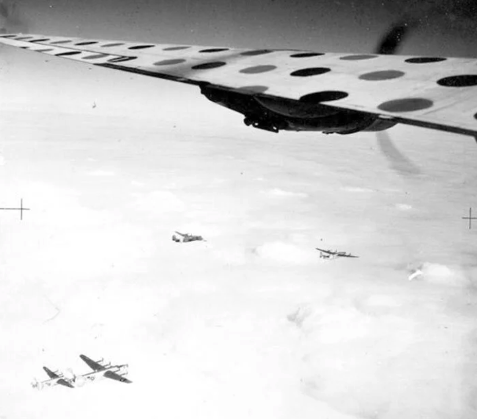 The Polka Dot Warriors: How Assembly Ships Guided the Mighty Eighth 15 Spotted Ass Ape assembled her groups aircraft on 12 July 1944