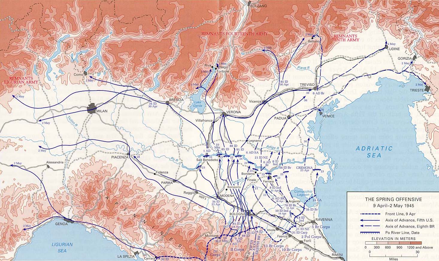 The Letter, the Lightning, and the Cave: A World War II Rescue Remembered 11 SpringOffensiveItaly1945