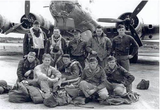 “Last Man Standing” – The Story of Capt. Dewayne “Ben” Bennett and the B-17 Flying Fortress 'Squawkin’ Chicken' 11 Sqwakin Chicken Crew Photo