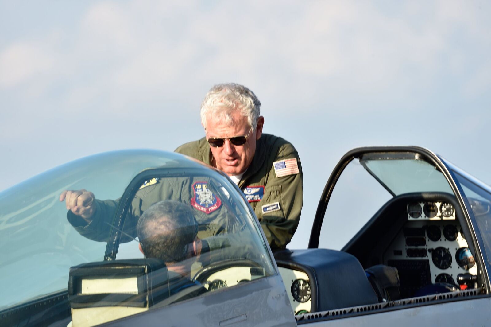 Stallion 51’s Campus of Higher Learning 12 Stallion 51 sharing the Cockpit by EAA Magazine JPB 4702 141855 copy