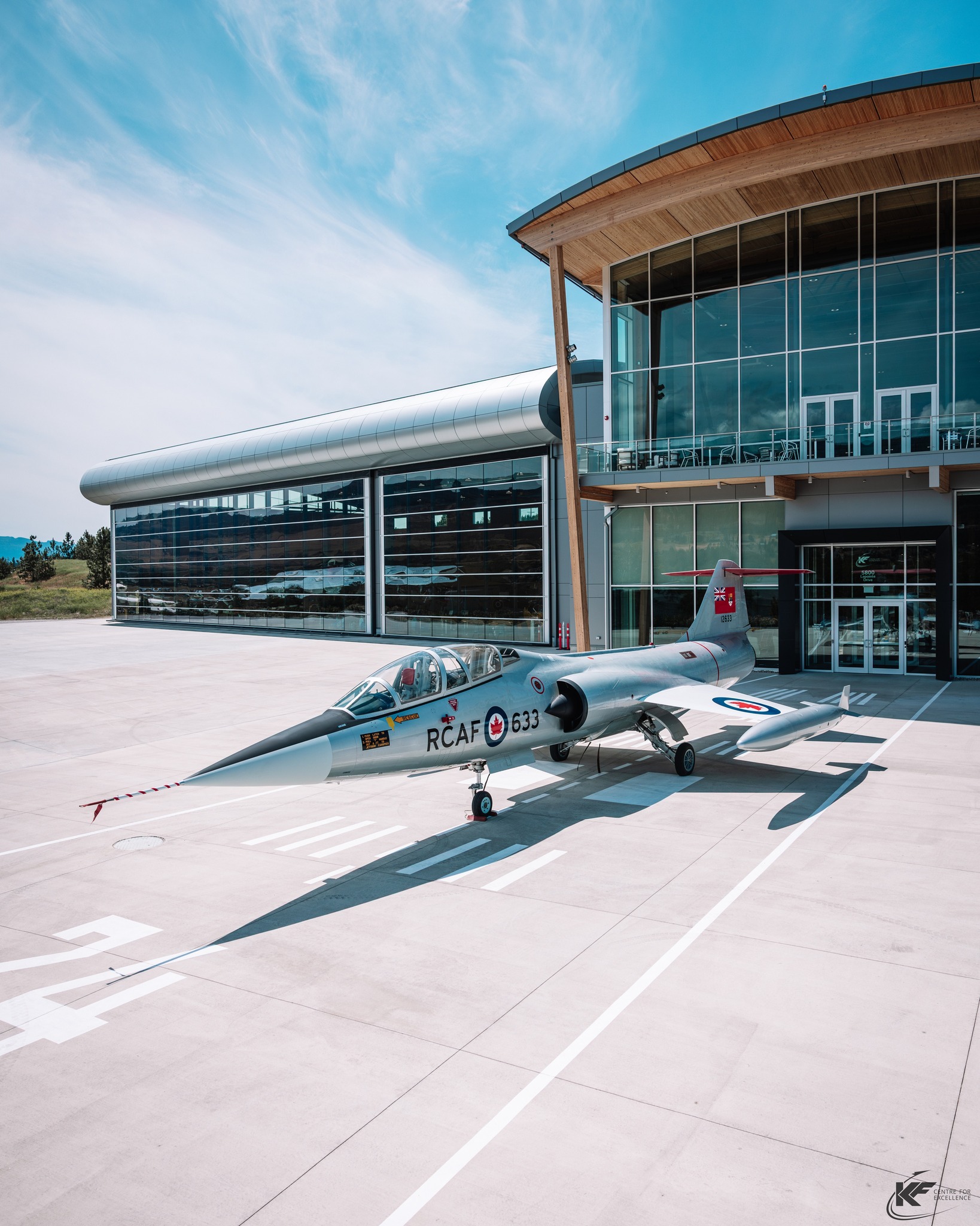 The KF Centre for Excellence: A Living Legacy of Canadian Aviation 22 Starfighter CF 104D