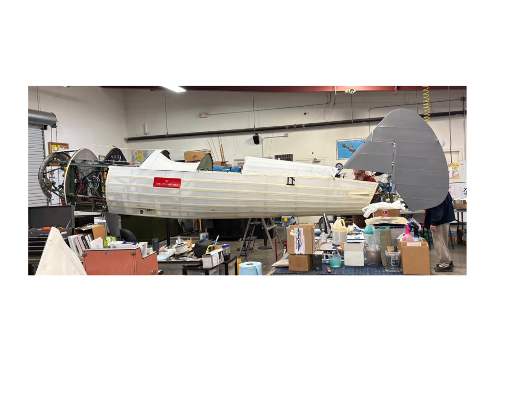 CAF Airbase Georgia to Host May 10 Open House Honoring VE Day and Armed Forces Week 10 Stearman in shop