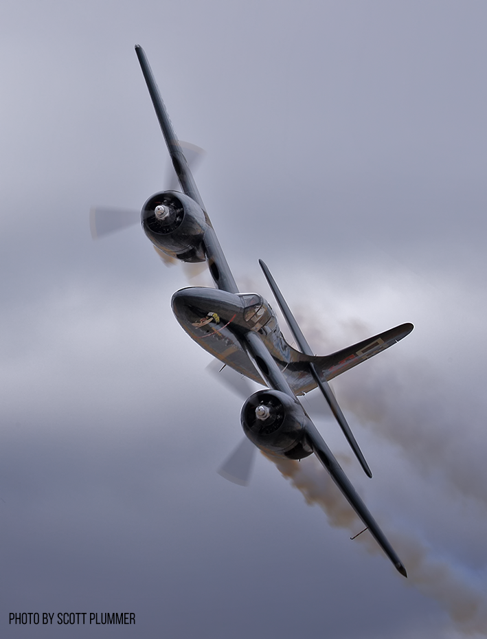 The 60th Anniversary Planes of Fame Airshow Recap 15 Stew Dawson 7F7 Tigercat Aerobatic Demo Sunday Afternoon
