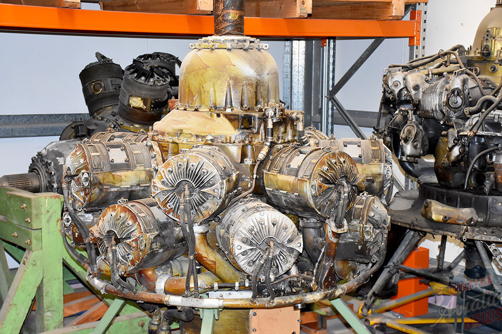 Bristol Beaufighter Hercules Engine Restoration Update - June 2022 14 Stored Bristol Hercules engines before use in rebuild project