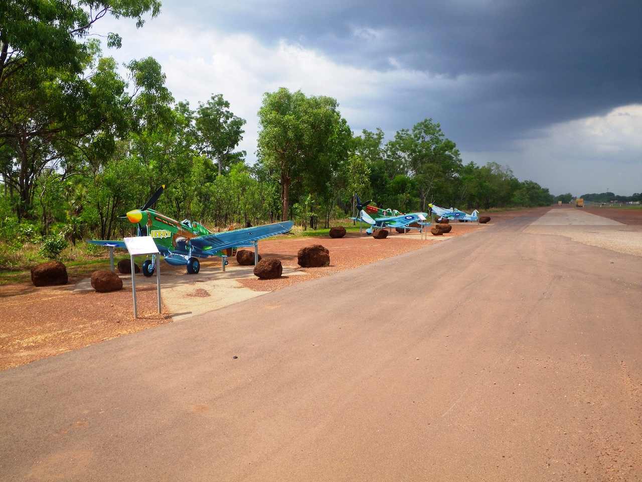 Strauss Airstrip: Preserving a Rare World War II Fighter Base in Northern Australia 10 Strauss Airstrip Preserving a Rare World War II Fighter Base in Northern Australia runway and airplanes