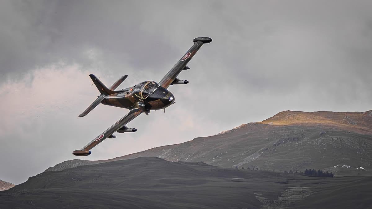 Fly the Legendary Mach Loop: Aero Legends’ Jet Experience Sells Out in Record Time 14 Strikemaster jet aircraft Mach Loop Aero Legends 2