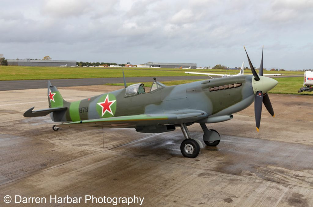 The "Russian Spitfire" Completes Her Flight Testing 10 Supermarine Spitfire Mk.IX PT879 2