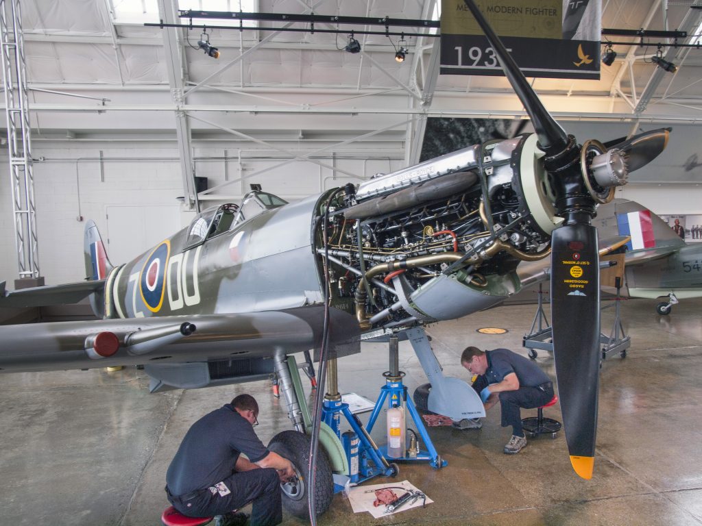 Flying Heritage Combat Armor Museum Announces October Family Programming 11 Supermarine Spitfire 09