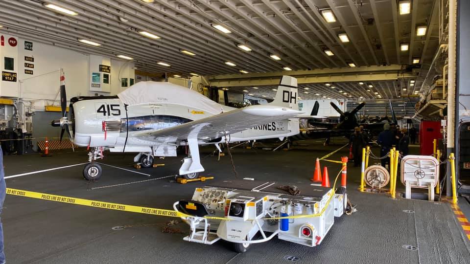 Warbirds Have Arrived in Hawaii for WWII 75th Anniversary Celebrations 31 T 28 on USS