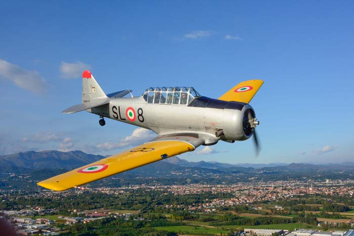 Two Italian T-6 Texans and Their Pilots 10 T6 I FKVE Biella 4
