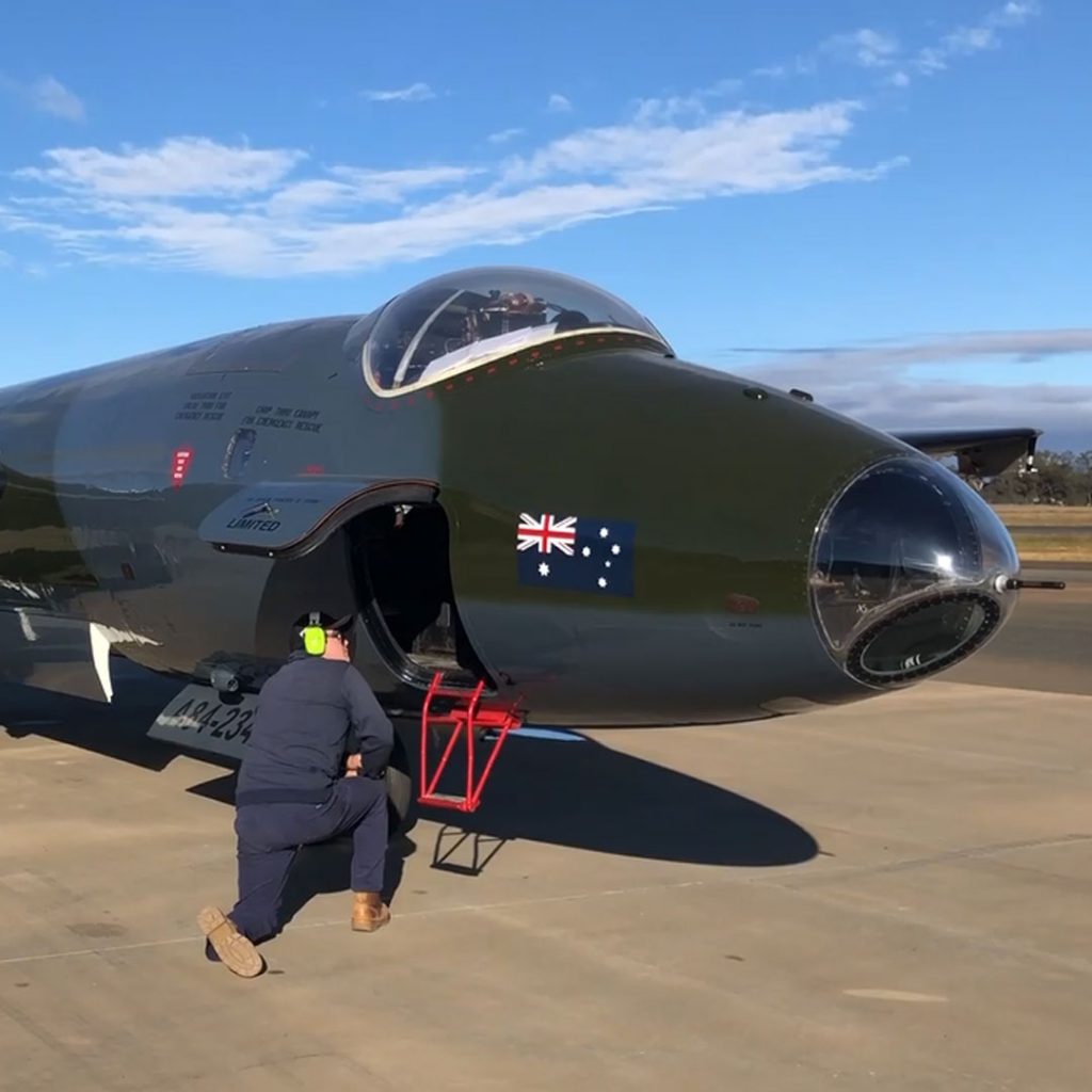 English Electric Canberra TT.18 WJ680 - First Engine Start at Temora! 12 TAM’s English Electric Canberras First Engine Start 3
