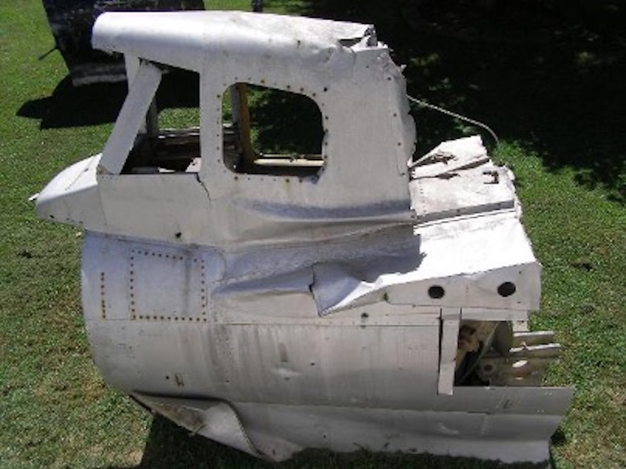 Ghosts of the Superfortress Graveyard: The Untold Stories of B-29 Survivors from China Lake, Part 2 13 TB 29A 65 BN 44 62208 Miss Liberty Bell tail gunner tow target enclosure as removed from China Lake Naval Air Weapons Station 1 1
