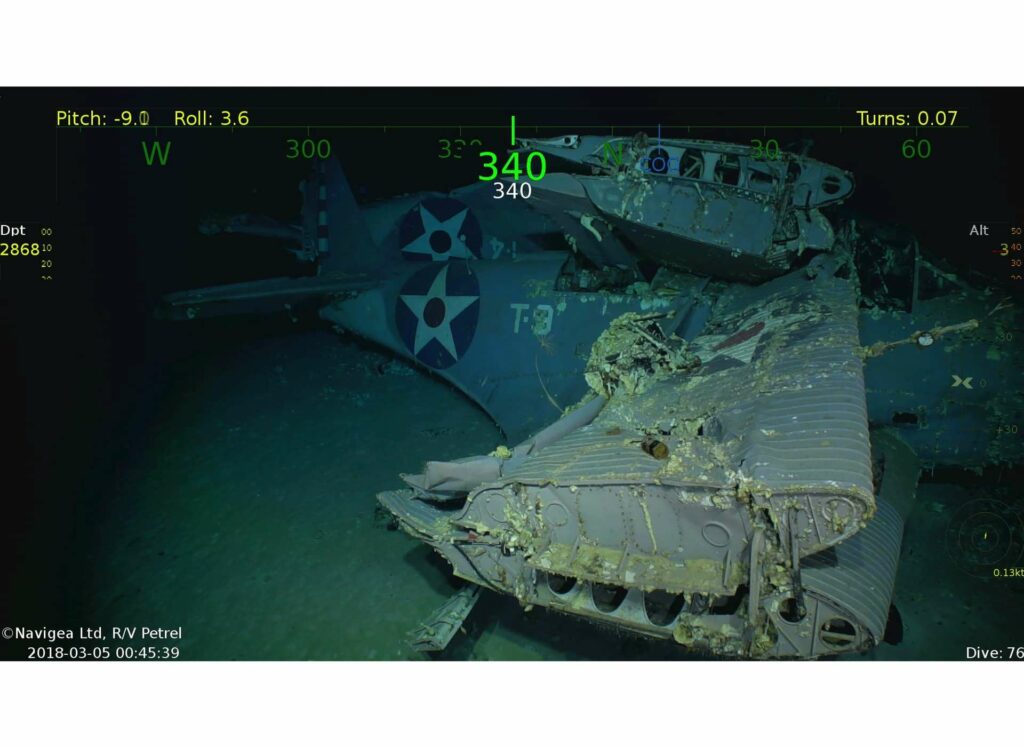 USS Lexington: An Inside Look at the Effort to Rescue Historic aircraft in the Pacific 10 TBD T 4 Walt Nelson plane