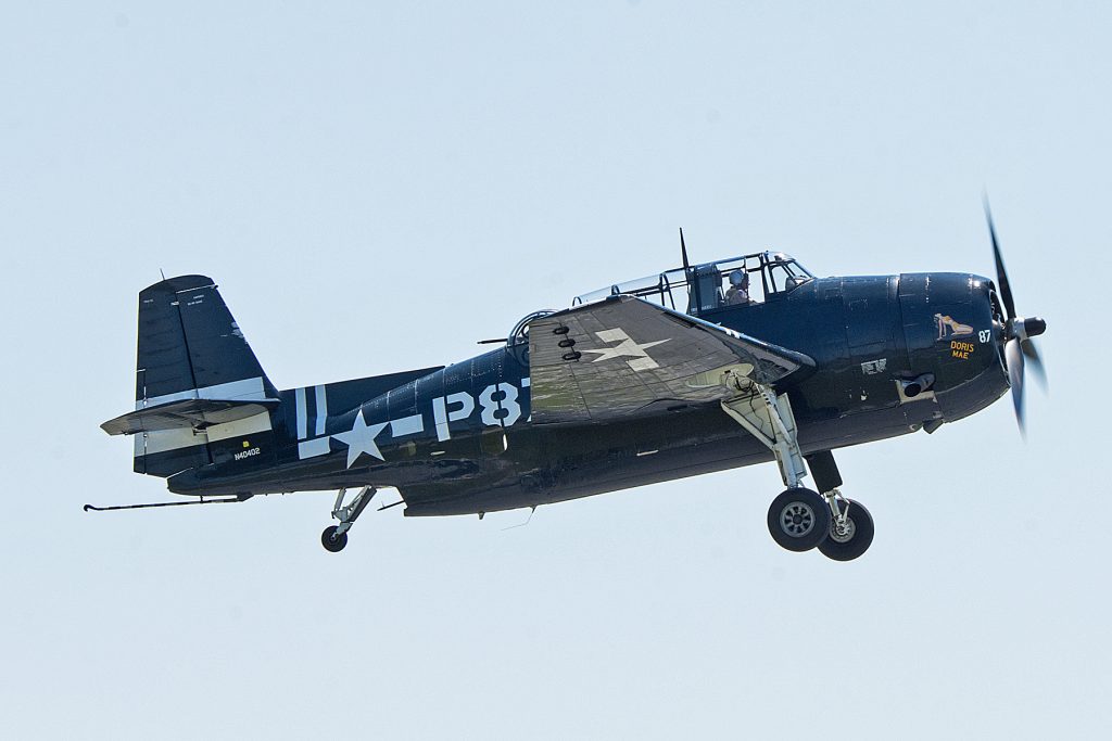 TBM Avenger Doris Mae to Mark 80th Anniversary with Public Celebration in Culpeper 13 TBM Avenger 1