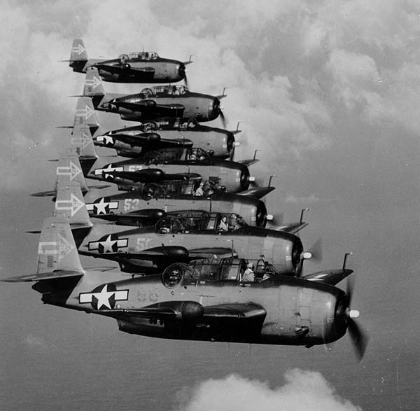 10,000-Pound 'Turkeys' Set to Invade Thunder Over Michigan 11 TBM VT 90 CV 6 Jan1945