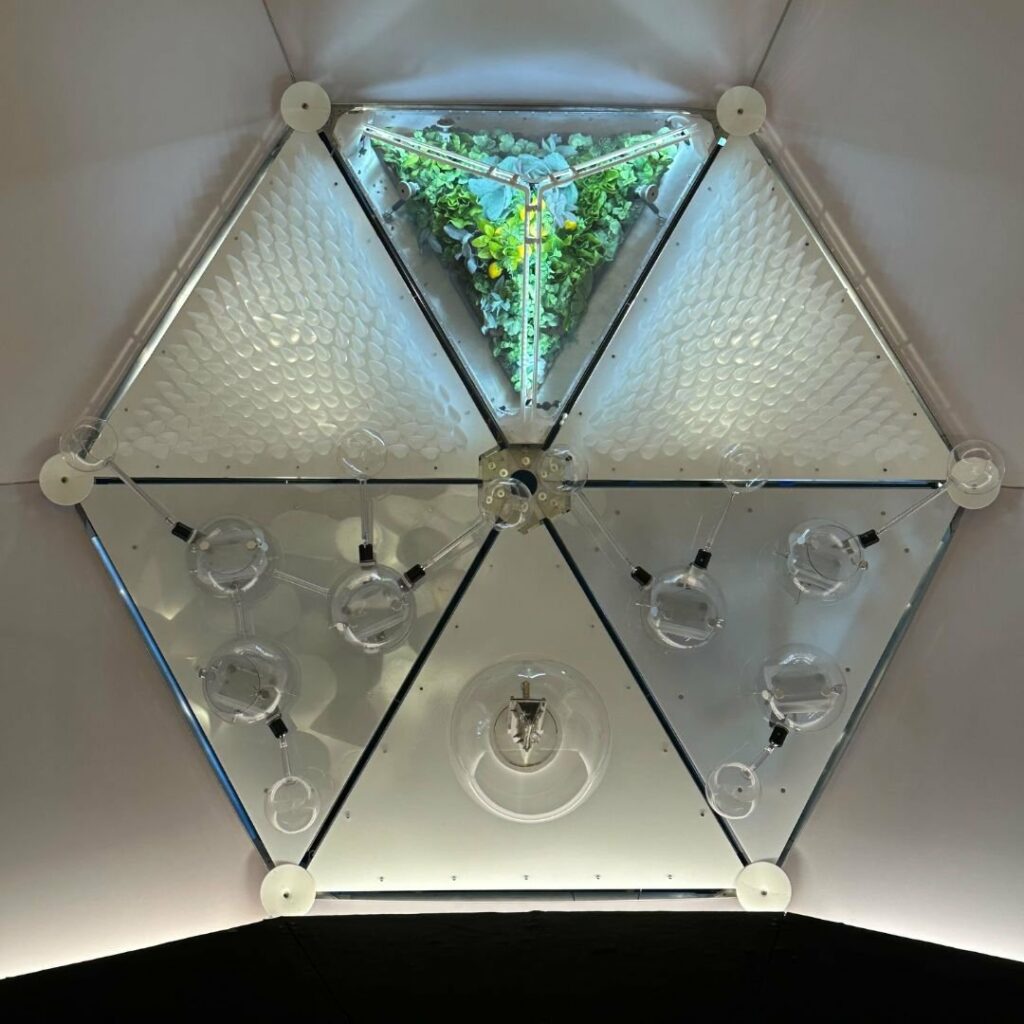 New Space Habitat Pavilion at the Museum of Flight in Seattle 11 TESSERAE kitchen panel museum of flight