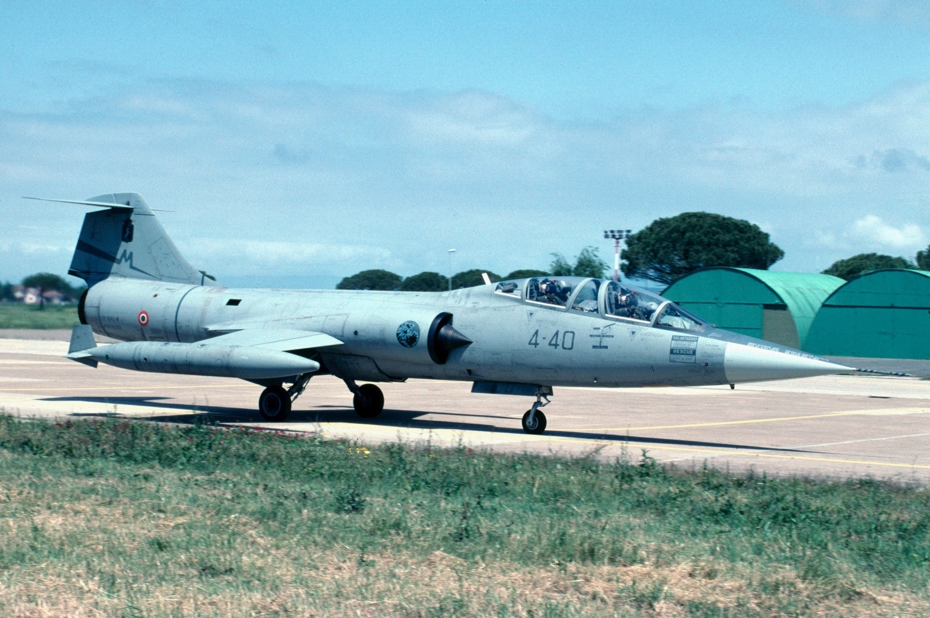 Jet Black Starfighter in the Air Again! 14 TF 104G MM54258 Photo Daniele Mattiuzzo n