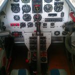 War Eagles Air Museum's TF-51"Friendly Ghost" 11 Front cockpit of the TF-51 Mustang ( Image credit Elena DePree)