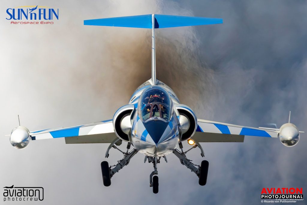 Surprise in the Skies: TF-104 Starfighter Joins Aviation PhotoCrew Mission at Sun 'N Fun 10 TG 104 Starfighter N992SF