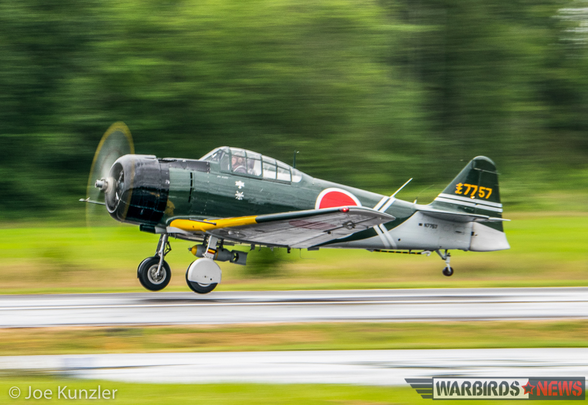 Heritage Flight Museum – June Fly Day Report 15 TORA! TORA! TORA! Zero rising from Skagit Regional!(photo by Joe Kunzler)