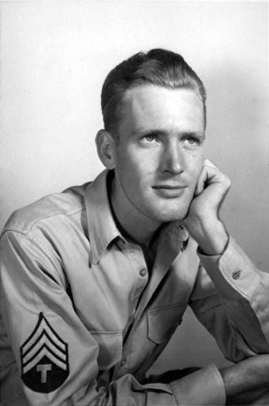 Pacific Wrecks: Uncovering the Lost History of World War II, Interview With Justin Taylan 11 TSgt Carl R. Thien in uniform During World War II ser Credit U.S. Army Date 1942